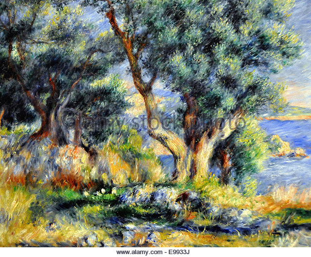 Image hotlink - 'http://c640c.alamy.com/640c/e9933j/pierre-auguste-renoir-landscape-on-the-coast-near-menton-e9933j.jpg' Image hotlink - 'http://c640c.alamy.com/640c/e9933j/pierre-auguste-renoir-landscape-on-the-coast-near-menton-e9933j.jpg'